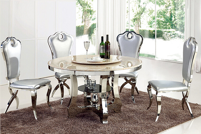 Hot Selling Modern Glass Dining Table Set