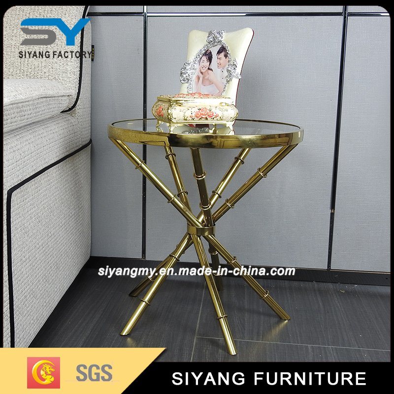 2016 Best Selling Living Room Furniture Glass Side Coffee Table