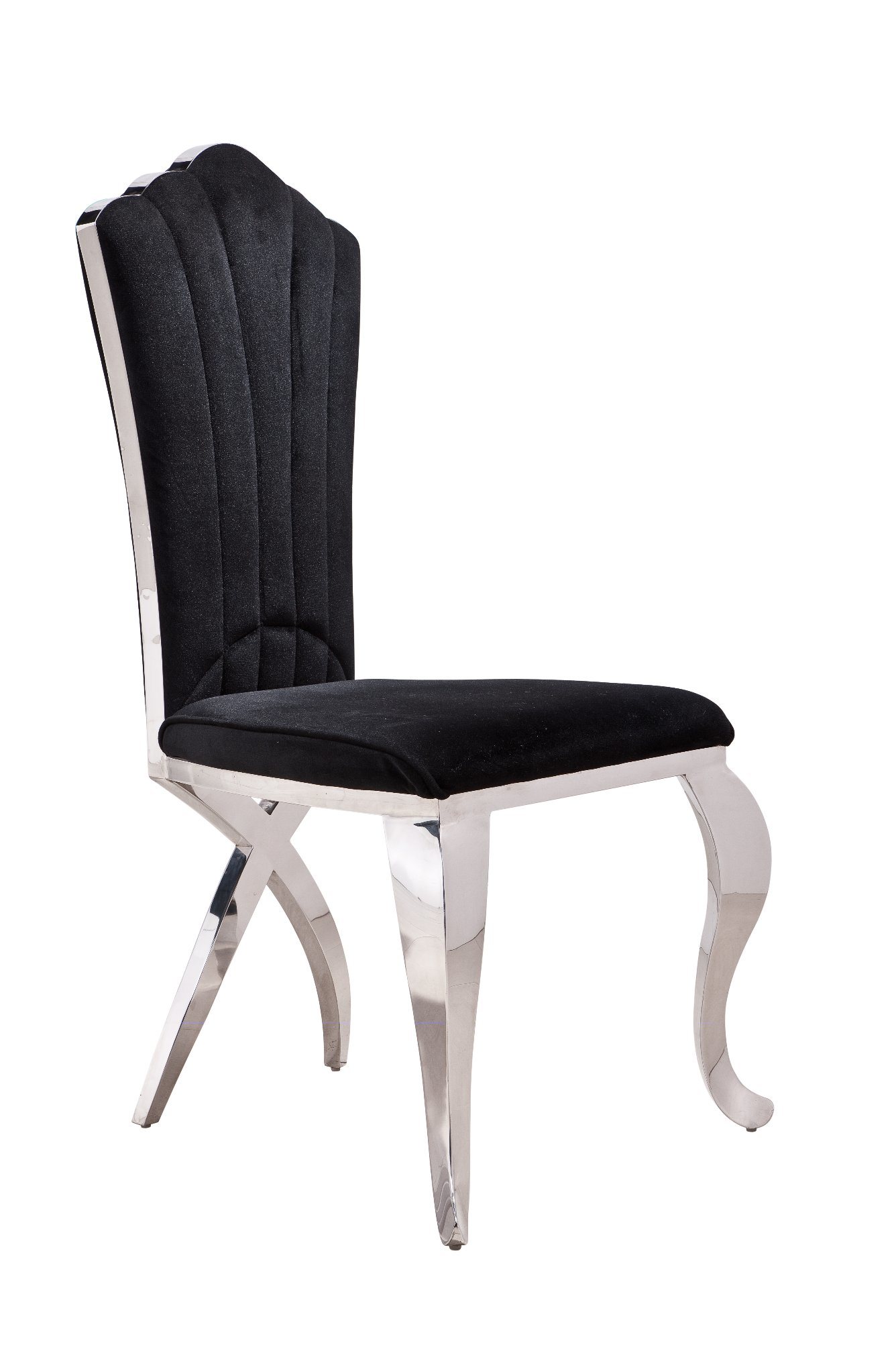 Popular Stainless Steel Leather Dining Chairs