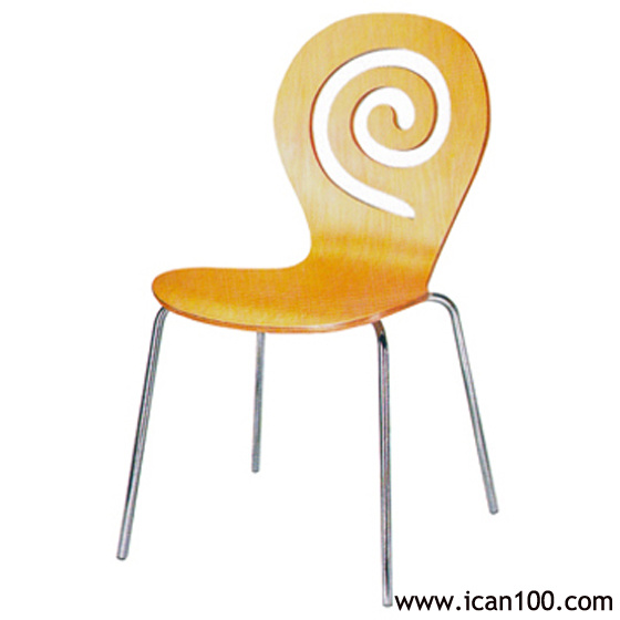 Commercial Restaurant Laminate Wooden Dining Chair (WD-06006)