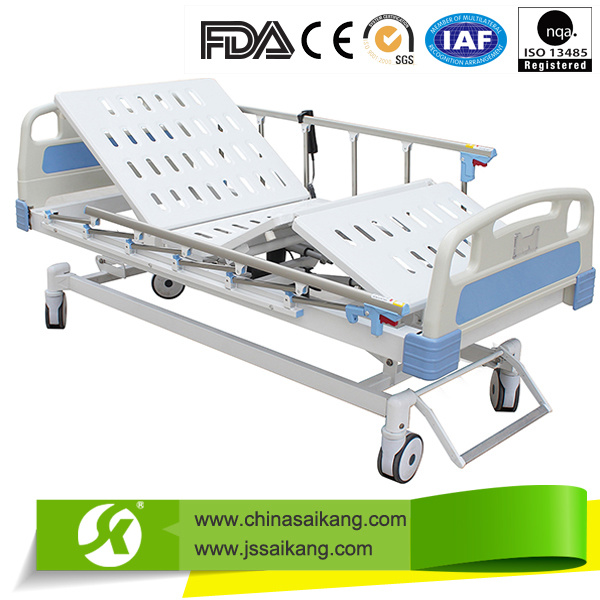 Hospital Adjustable Electric Recovery ICU Room Bed Manufacturers With Five Functions