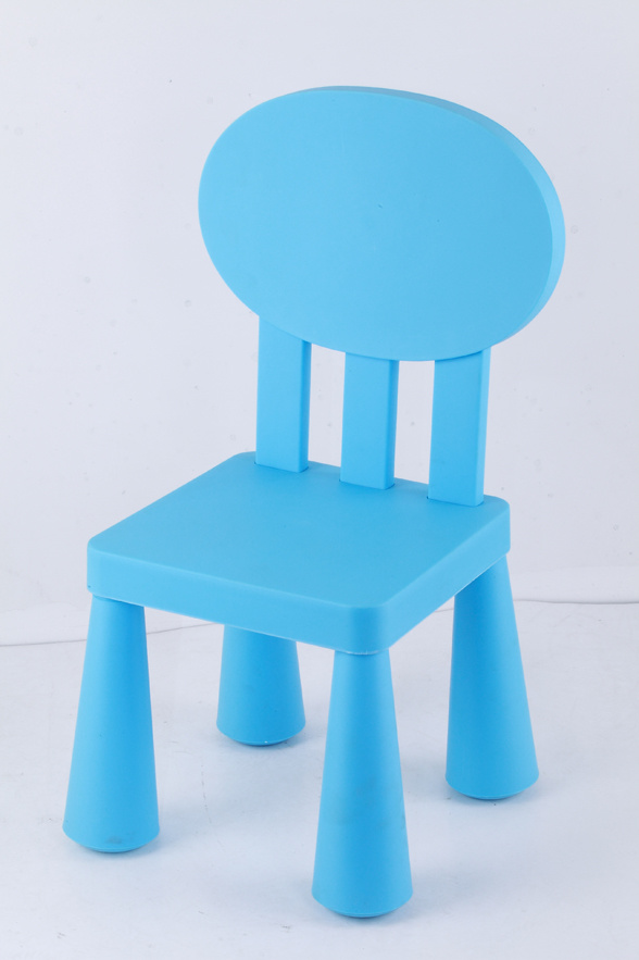 Assembled Plastic Children Chair for 3-8 Years Old