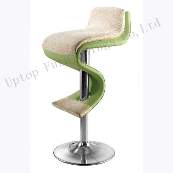 Fancy Artificial Leather S Shape Bar Stool (SP-HBC308)