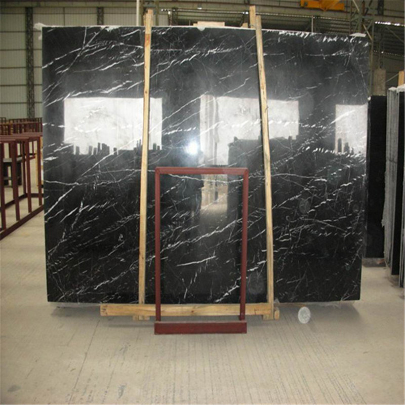 Cheap Beautiful Chinese Black Nero Marquina Marble