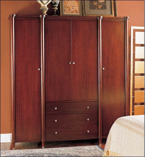 Hotel Bedroom Furniture Sets/Star Hotel Guest Room Wardrobe (GLW-012)