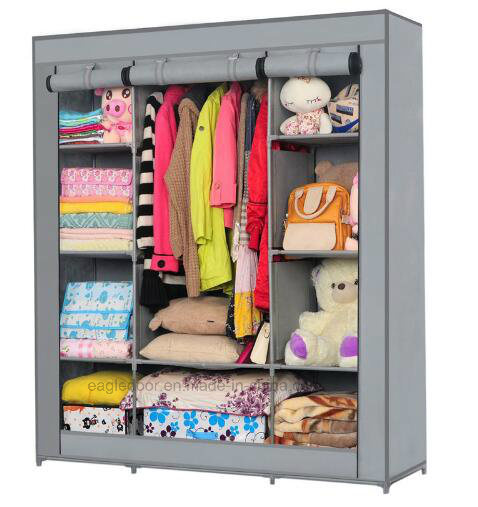 Wardrobe Closet Large Simple Cabinets Simple Folding Reinforcement Receive Stowed Clothes Store (FW-32)