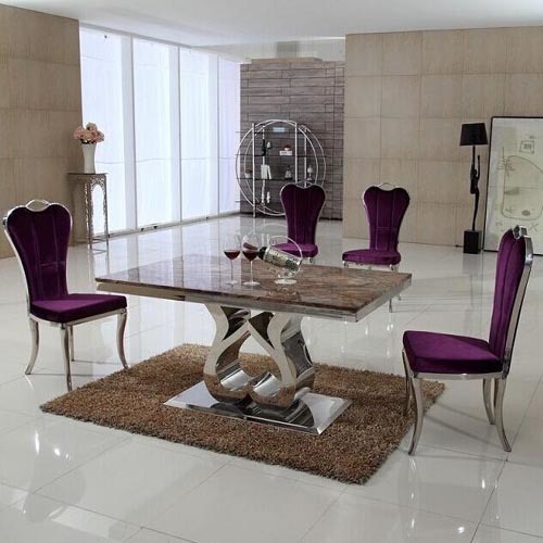 Hot Selling Big Marble Dining Table for Sale