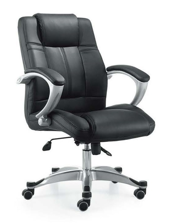 Hot Selling Soft Chair Manager Chair PU Chair Middle Back Chair