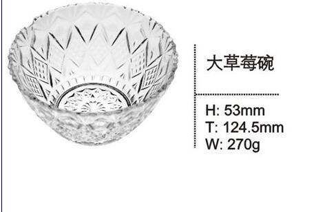 Latest Online Good Price Clear Glass Bowl Daily-Use Sdy-F00331