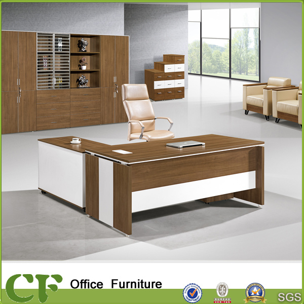 Wholesale OEM 36mm Wood Director Table Office Table Design