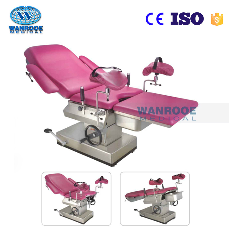 a-C102D2 Height Adjusted Hydraulic Pump Control Obstetric Table Delivery Bed