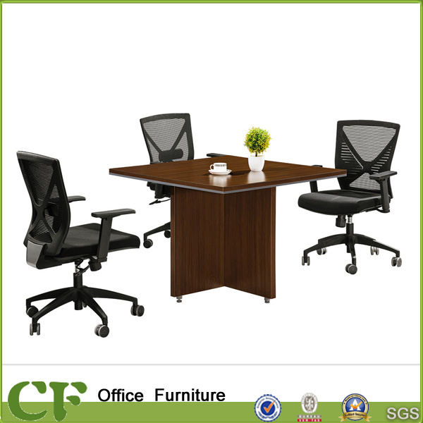 Square Small Wood MFC Tea Table for Office