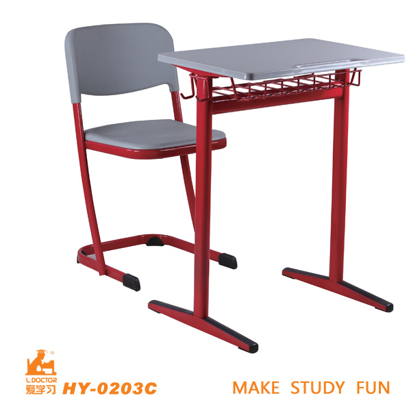 High School Desk and Chair