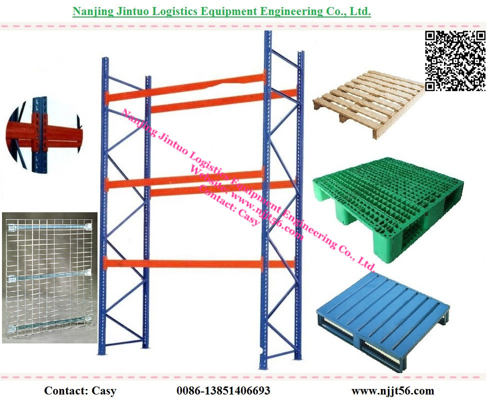 High Equipment Drive in Pallet Racking for Warehouse Storage