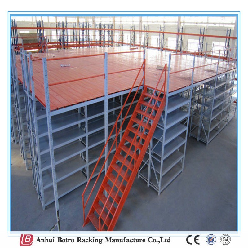 High Rise Work Platform, Heavy Duty Shelving China Storage Mezzanine