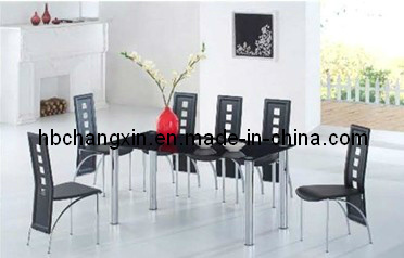 Modern Design Cheaper Glass Dining Table