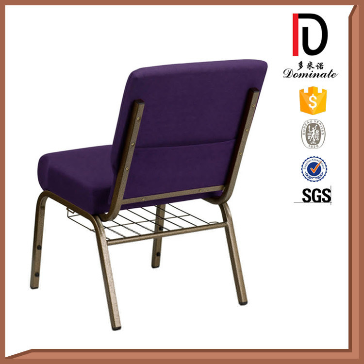 Low Price Practical Church Chair with Bookrack Br-J016