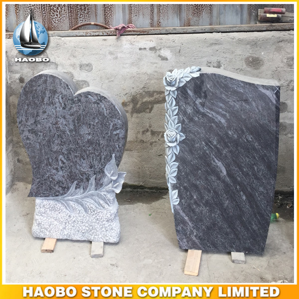 High Quality Artwork Orion Blue granite Grabsteine