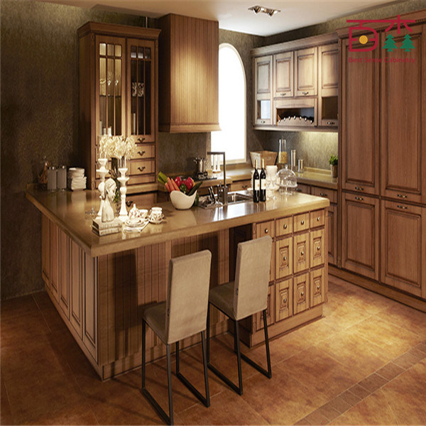 Best Sense Hot Sell Kitchen Cabinets Solid Wood