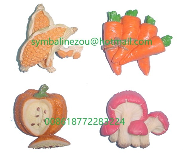 Vegetable Fridge Magnet Resin Crafts