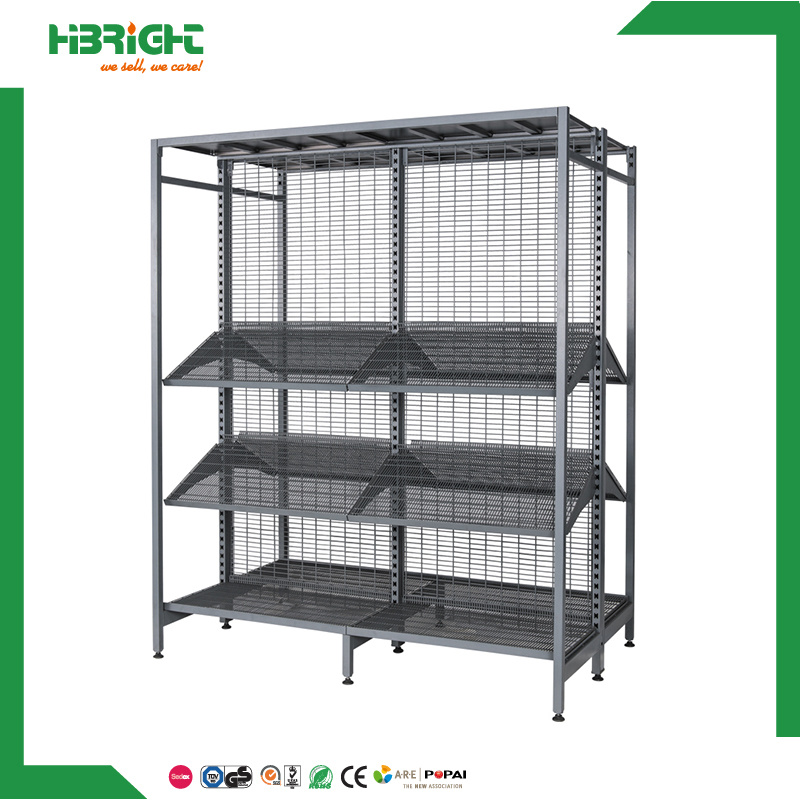 Australian Double Sided 600mm Gondola Shelving for Supermarket Grocery