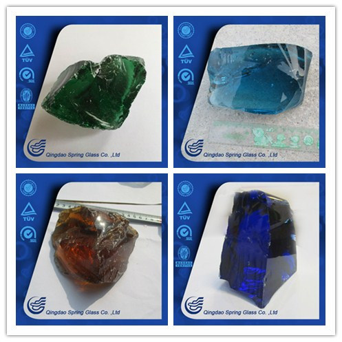 Wholesale Dark Color Large Glass Stones