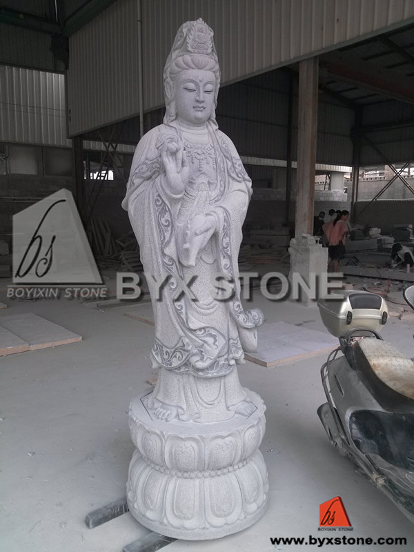 Gorgeous Buddha Statues with Stone Granite Carving Sculpture for Garden