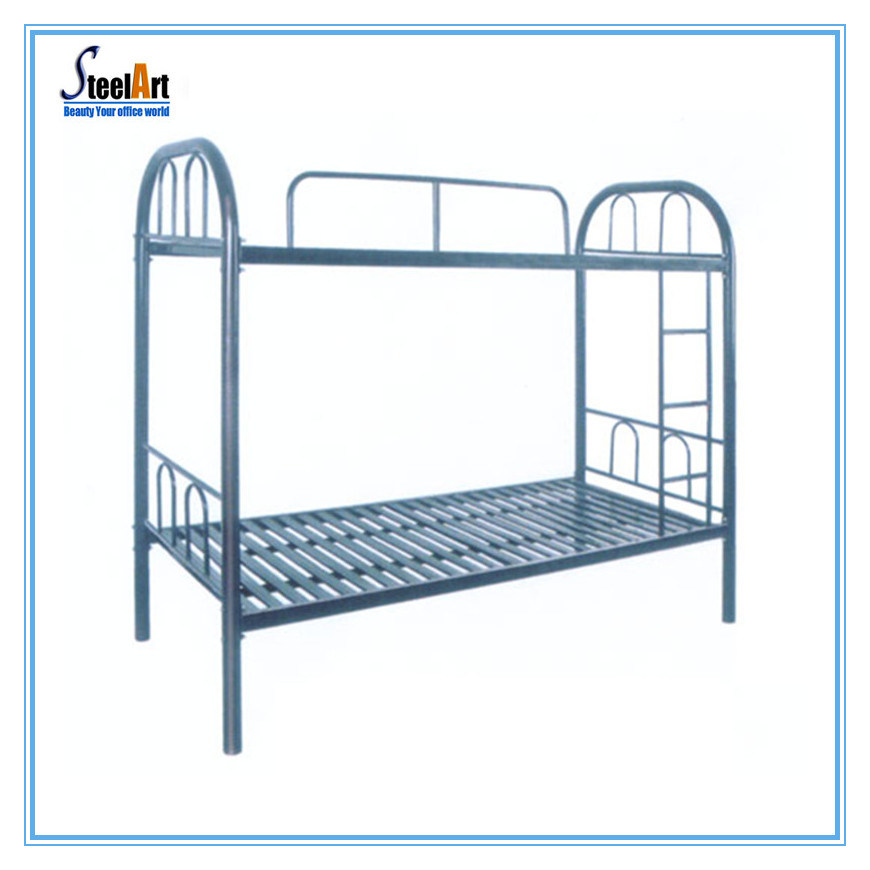 Hotel Double Decker Metal Plate Bed