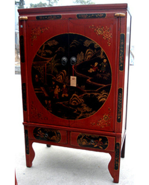 Classical Armoire Hand Painting (LWA333)