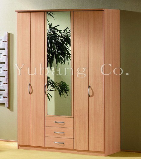 Melamine Finished Wardrobe (bedroom furniture) (BF27)