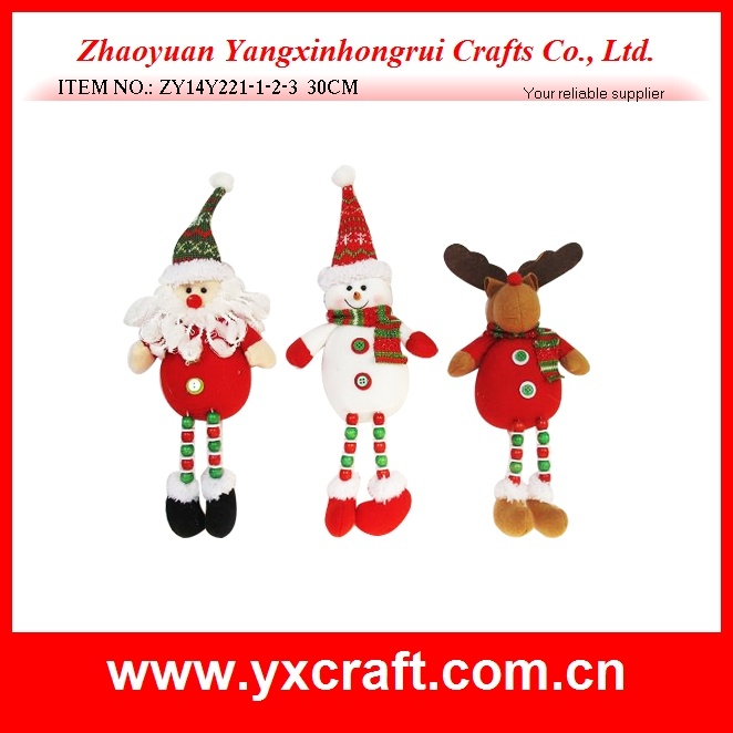 Christmas Decoration (ZY14Y221-1-2-3) Wholesale Christmas Decoration Arts and Crafts