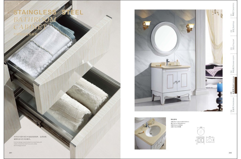 Luxury Bathroom Cabinet (DSS2016)