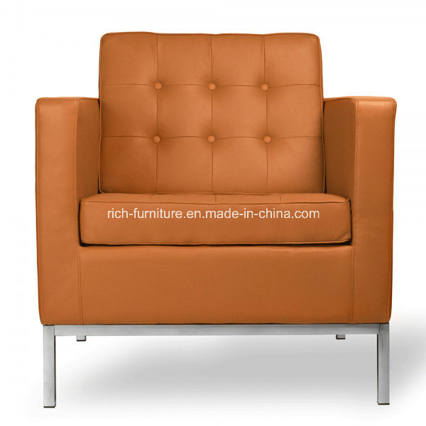 Modern PU Office Sofa with Metal Frame