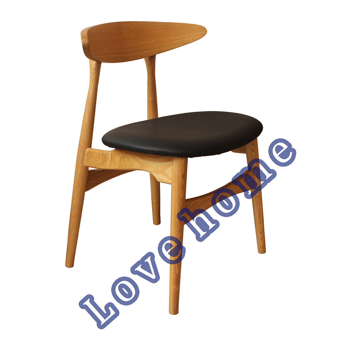 Modern Restaurant Coffee Leisure Asger Anita Wooden Chairs