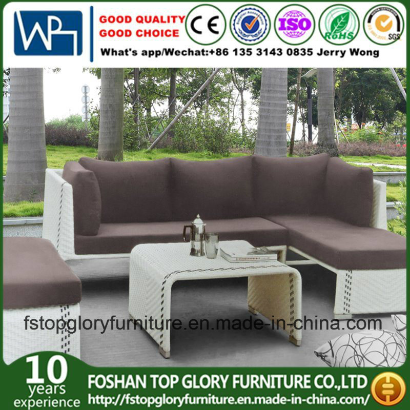 Rattan Effect Daytona Used Outdoor Sofas (TG-061)