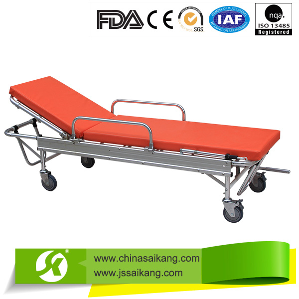 Rescue Ambulance Stretcher Trolley For Hospital Use