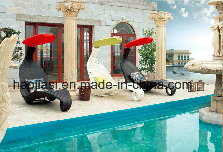 Outdoor /Rattan / Garden / Patio Furniture Rattan Lounge Chair (HS 1706CL)