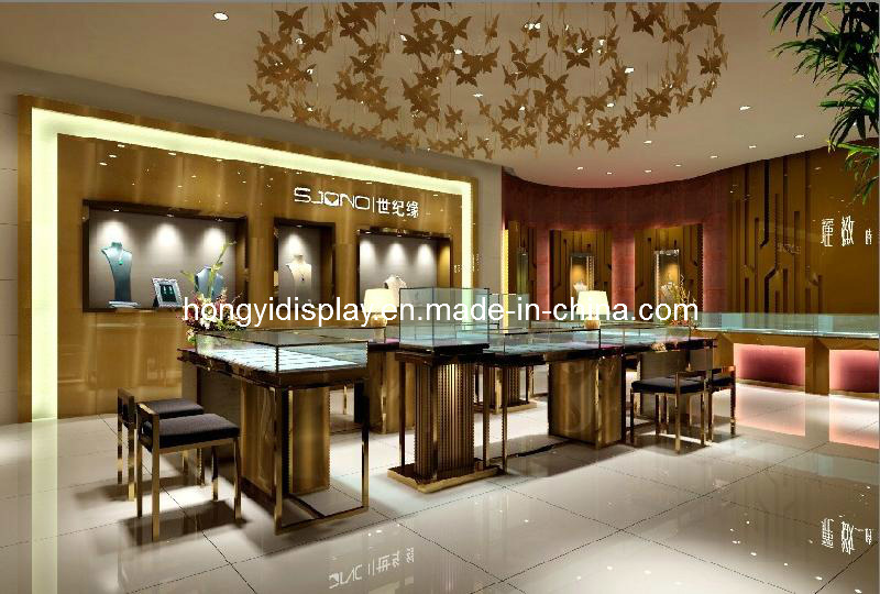 Jewelry Showcase, Jewelry Display Kiosk, Glass Cabinet