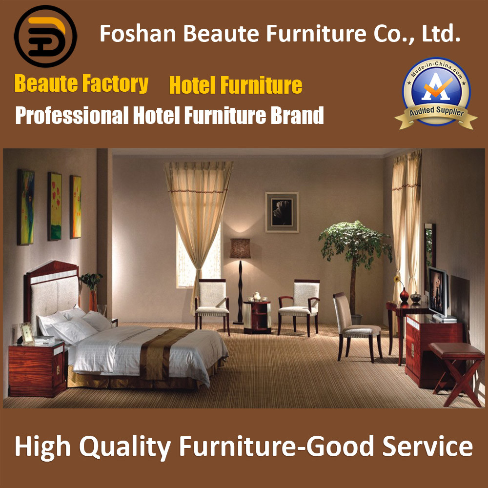 Hotel Furniture/Luxury King Size Hotel Bedroom Furniture/Restaurant Furniture/Double Hospitality Guest Room Furniture (GLB-0109817)