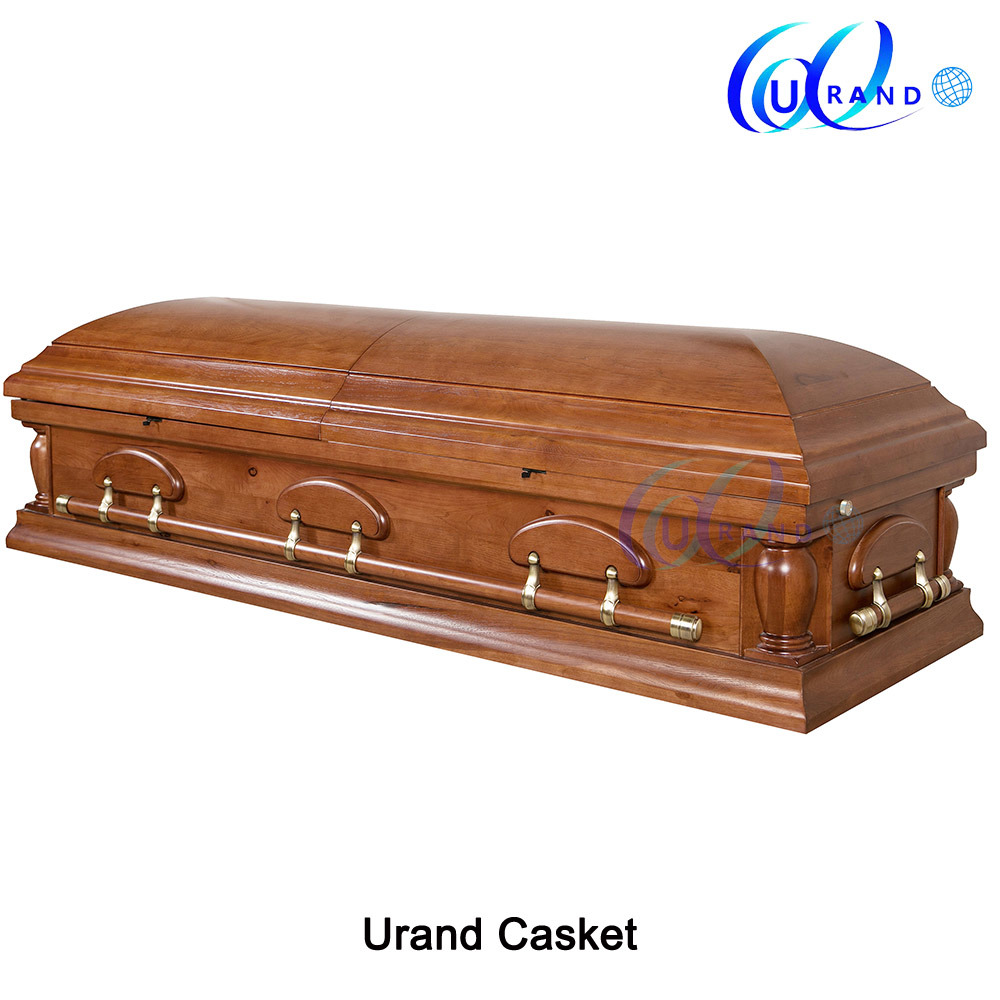 Mahogany Veneer MDF Wholesale Best Seller Casket and Coffin