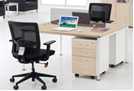 Modern Style Premium Staff Partition Workstations Office Desk (PS-AWK-003)