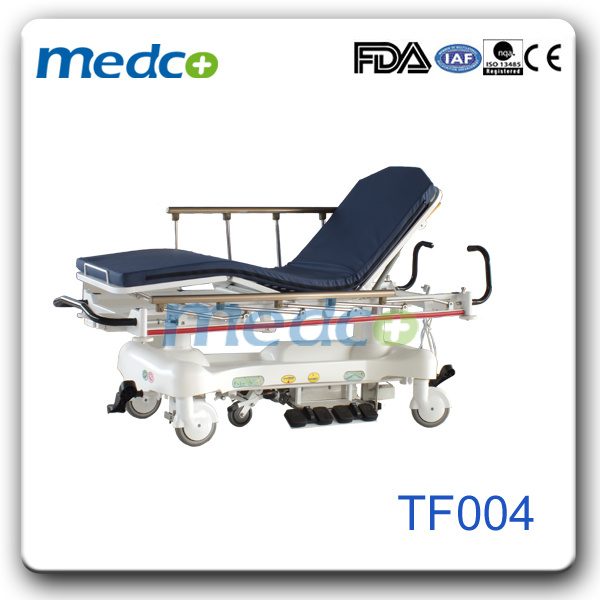 Five Functions Electric Hospital Luxurious Patient Hydraulic Stretcher Trolley