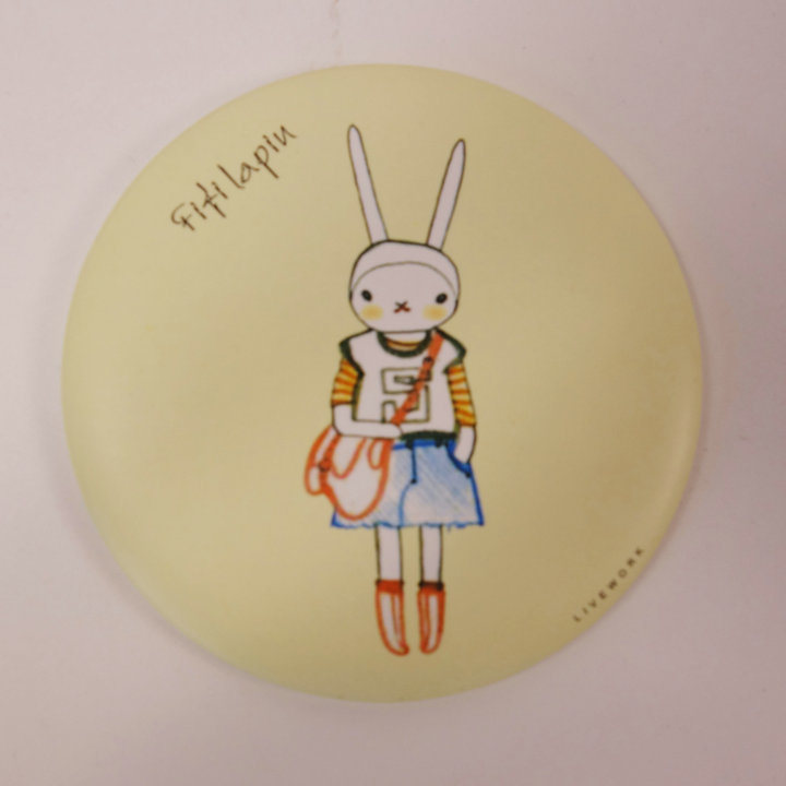 Competitive  Mini Round Customerized Makeup Pocket Tinplate Mirror