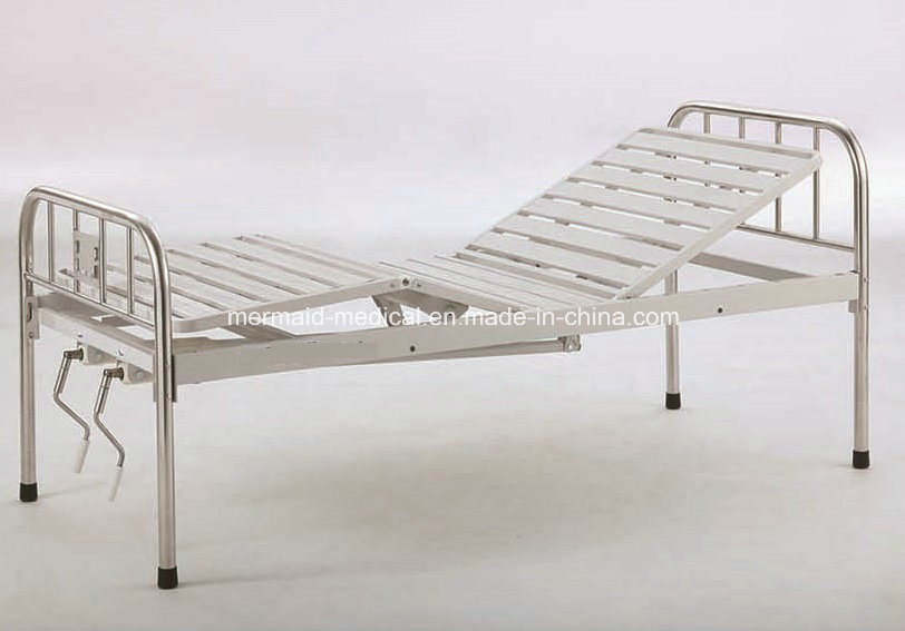 Movable Semi-Fowler Hospital Bed with Stainless Steel Head/Foot Board B-29 Ecom52