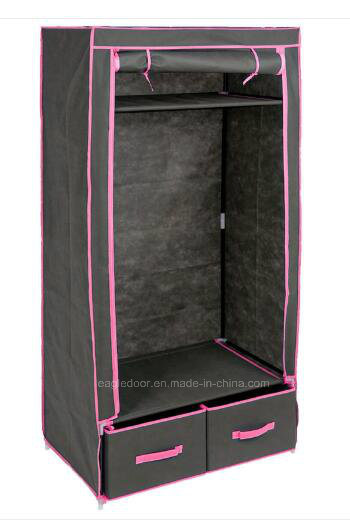 Modern Simple Wardrobe Household Fabric Folding Cloth Ward Storage Assembly King Size Reinforcement Combination Simple Wardrobe (FW-50A)