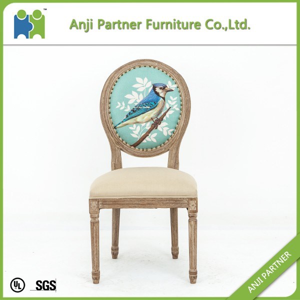 Modern Design Wood Round Back Dining Chair (Joanna)