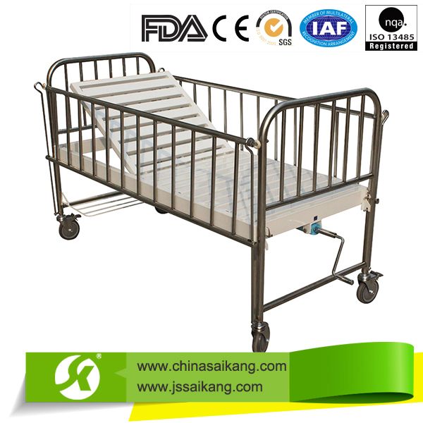 X05-2 ISO9001&13485 Factory Low Price Single Crank Children Bed