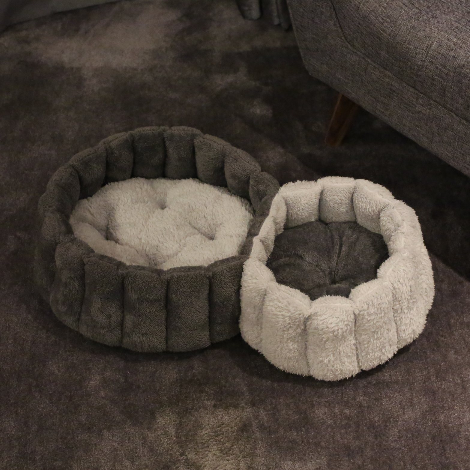 Pet Products Double Pet Bed for Small Dogs Cats Luxury Pet Beds Warm