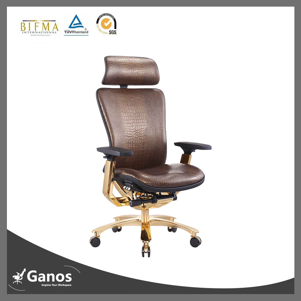 Commercial Ergonomic Office Leather Chair