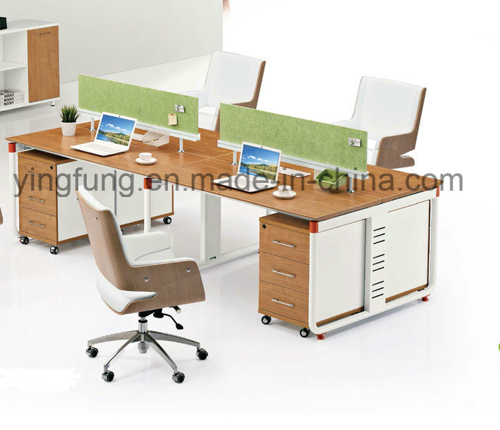 Fashion Office Partition Workstation with Metal Leg (YF-3043)